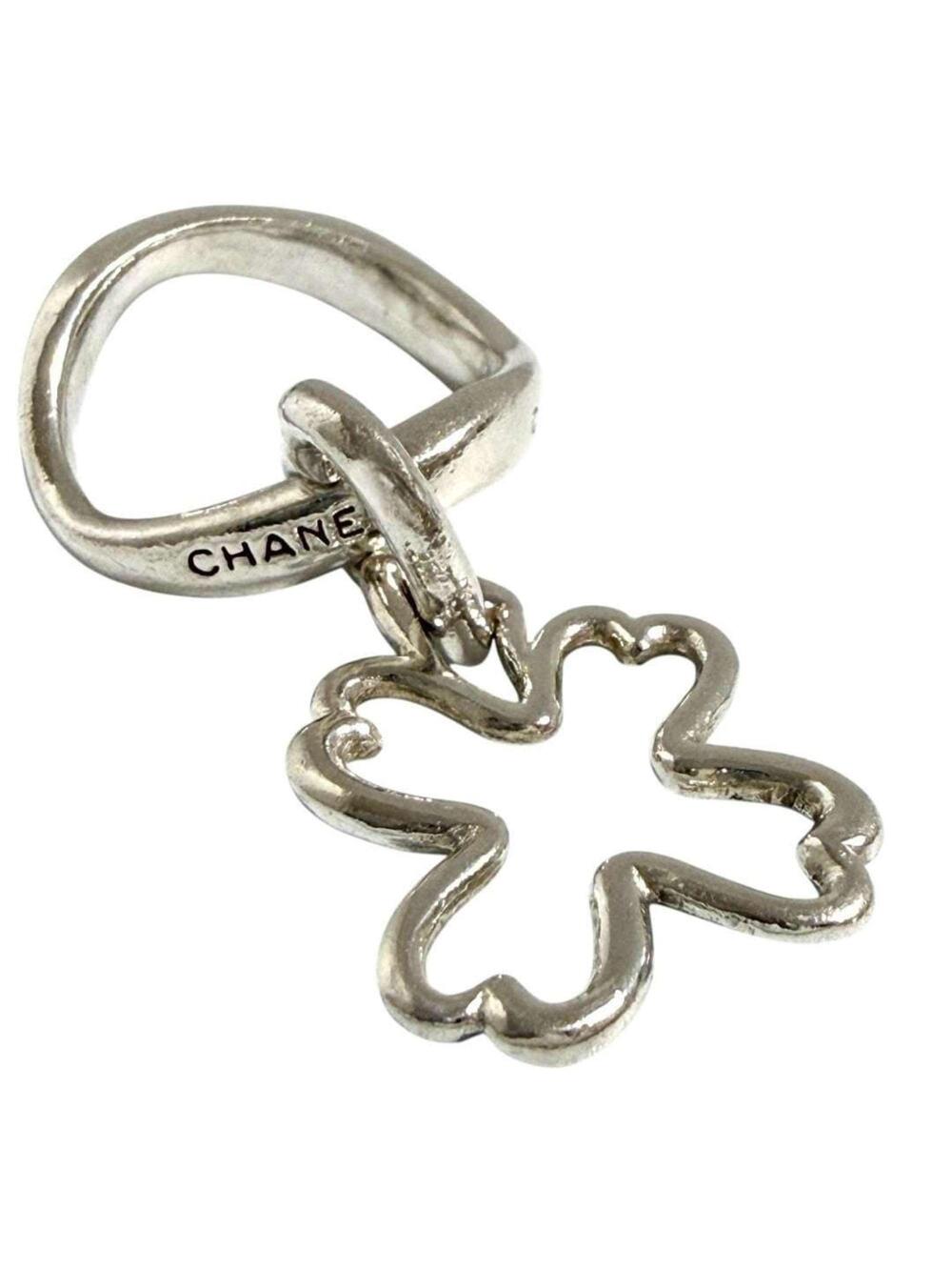 Chanel Clover Ring Sterling Silver #234189C79B